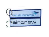 Custom Patch Keychain Woven with Embroidery