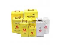 Medical Waste Collection Safety Boxes 5.0l Cardboard Sharps Container    Medical Waste Safety Boxes Supplies