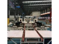 Full automatic flat plate solar collector production line