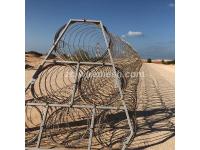 Razor Wire Mobile Security Barrier System