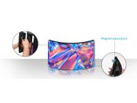 What is the advantage of transparent screen？