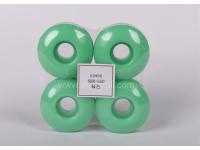 pu wheels for skate board 52*30 green blue   green pu pulley for skateboard   high quality pu pulley for skateboard