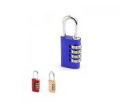 Aluminium Oval Shape Combination Padlock- 4 Wheels  Aluminium Combination Padlock   High Quality Brass Padlock