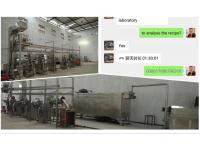 E-commissioning of Puff Snacks Extrusion Line by Video Chat