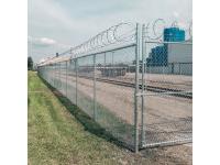Chain Link Fence    Green Chain Link Fencing     Metal Palisade Fencing  