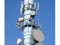 30 Meter Monopole Painting Coating Wifi Tower