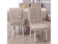 Own Factory Non-slip Thick Quilt Solid Seat Cover Chair Cover For Home Decor