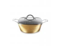 Forged Hammered Exterior Design Non stick Aluminum Casserole   
