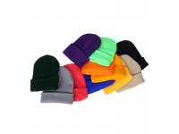 Fashion Wholesale Blank Multi-Color Unisex Knit Beanie Hat Custom Logo