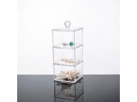 3 Stackable Drawer Hair Accessory Containers