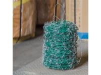 PVC Coated Barbed Wire    hot dipped galvanized barbed wire         barbed wire manufacturer
