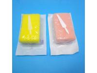 The importance of washing hands with a surgical brush