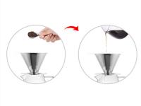 Three pour-over coffee filters, which one is better?