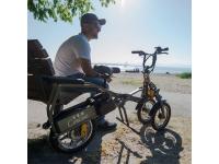 Reverse Three Wheel Foldable Electric Tricycle    Inverted Three-Wheeled Folding Electric Car   