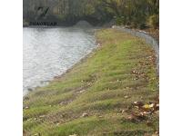 How do you build a gabion wall or fence?