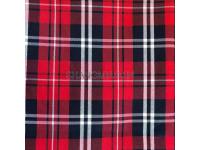 New Plain Weave TR Fabric Spring and Summer Shirt School Group Yarn-dyed Plaid