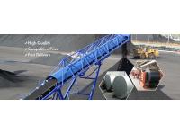 What is the material of the conveyor belt