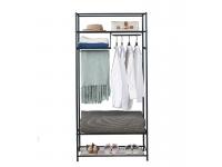 Metal and Cloth Suit Cabinet