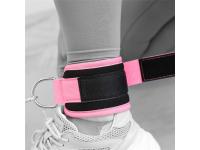 Custom Workout Ankle Straps for Cable Machines Double D-ring