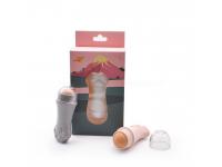 cat paw shape facial cleaning skincare tool Beauty massager reusable volcanic roller