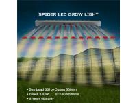 Customizable Full Spectrum Dimmable 1500W LED Hydroponic Growing Light Bar   