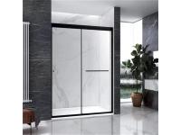 Classical framed heavy-duty bypass sliding shower door