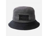 SIMEON LINEN-COTTON BUCKET HAT GRAY-BLACK-LIGHTGRAY
