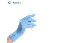 9 inch Chemo Blue Nitrile Gloves