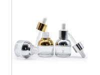 Luxury 20ml 30ml Essential Oil Use Clear Glass Dropper Bottles