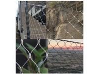 Stainless steel wire rope net for green plants