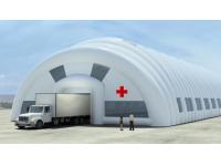 Application of inflatable tents in daily life