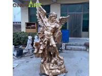 Onlyart Custom Large Bronze Archangel St Michael Statue For Sale