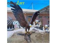 Onlyart Custom Outdoor Large Bronze Brass Eagle Statue For Sale