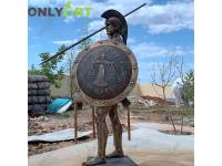 Where is the leonidas statue sparta?