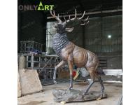 Life Size Elk Statue For Sale Feedback From American Clients
