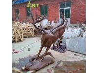 How Much Do White Tailed Deer Sculpture Weight?