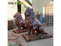 Do You Know The Lion Statues For Front Porch Symbolism Meaning Behind?