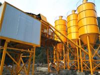 dry mix concrete batching plant