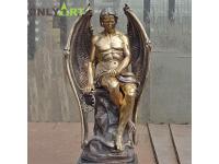bronze marylebone sexy hot lucifer angel statue holy trinity church