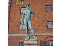 Life Size Bronze Copper Michelangelo Statue Of David Sculpture