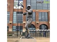 Famous hall of fame peyton manning hof statue sculpture