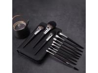 High End Brown Makeup Brush Set OEM       Customized Makeup Brush Set   