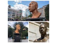 Custom life size brooklyn newark actor george floyd statue sculpture OAB-G1