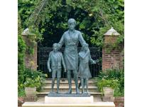 China factory custom outdoor life size bronze copper princess diana statue