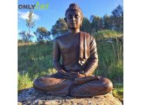 Extra Large Outdoor Brass Buddha Statue For Sale
