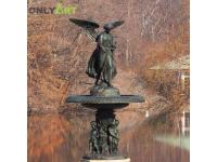 Bethesda Angel Fountain America New York Central Park