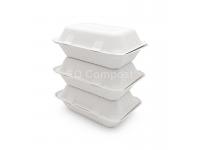 9×6in Biodegradable Clamshell 1-CP