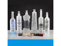 Custom 1Liter Wine Liquor 750ml Glass Bottle      1 Liter Liquor Bottle Wholesale     