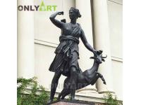 Ancient Running Artemis Goddess Of Hunting Greek Statue Sculpture