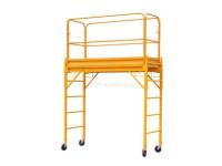 What are the characteristics of aluminum mobile scaffolding？